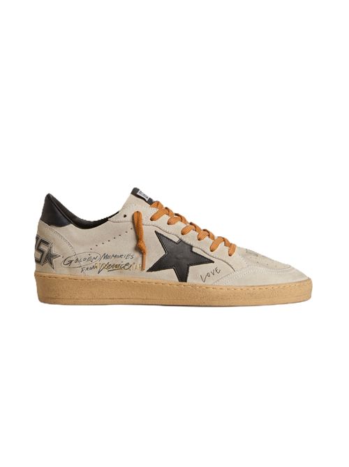 Golden Goose Sneaker Ball Star grigia/nera Golden Goose | GMF00117F00757860336 GREY/BLACK
